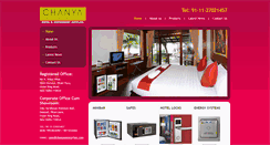 Desktop Screenshot of chanyaenterprises.com